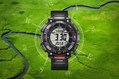 PRO TREK with Biomass Plastics and Dual-Layer LCD