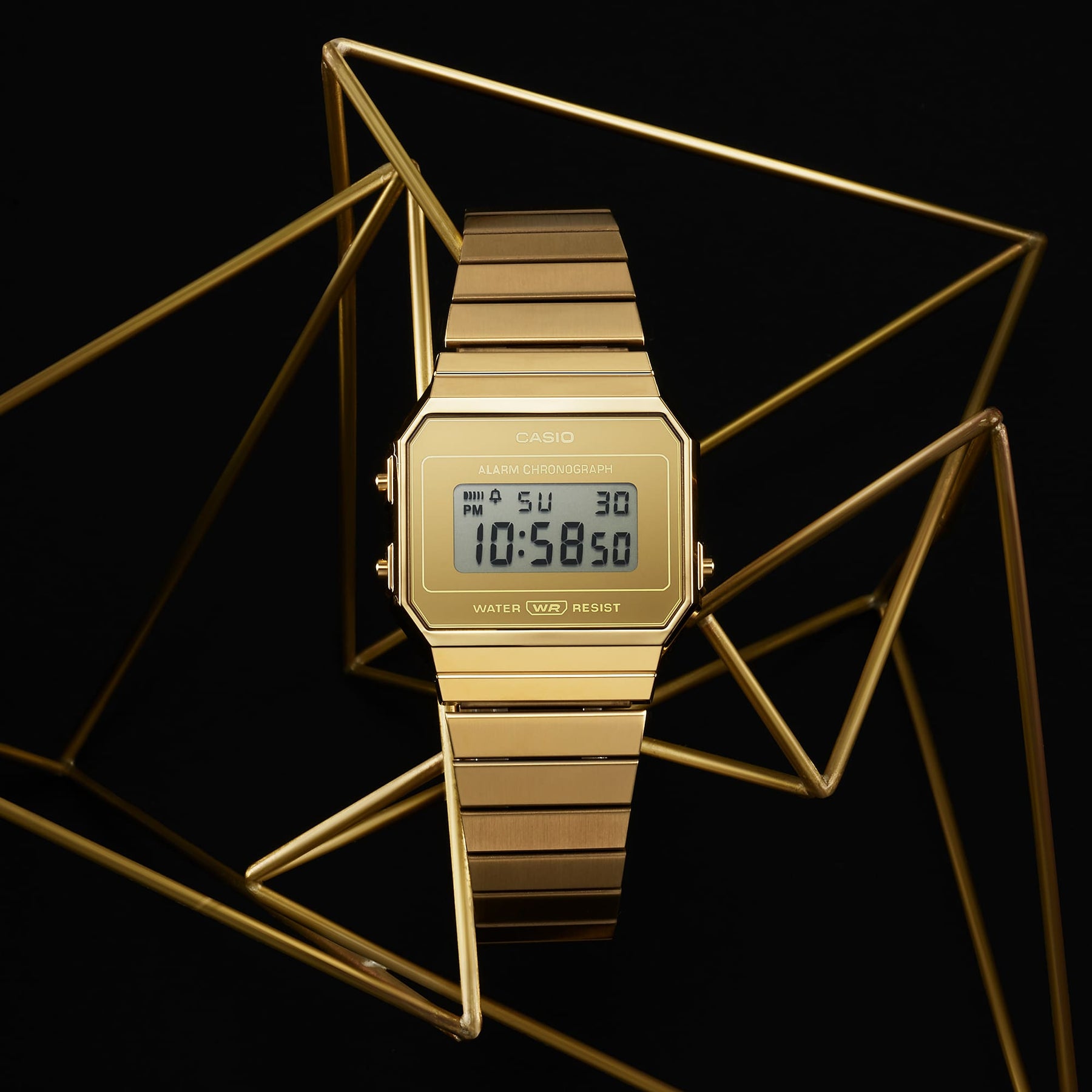 Casio Vintage A700WEVG-9A Gold Digital Watch CASIO Casio Vintage A700WEVG-9A Gold Digital Watch CASIO