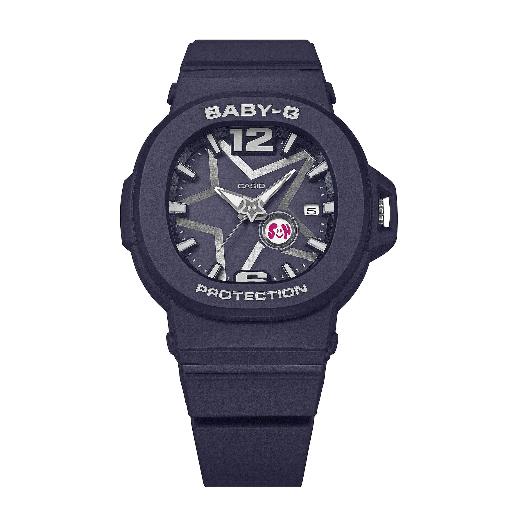 Casio BABY-G BGA10D-2A1 Space Pop Analog Resin Watch – Shock Resistant, 100M Water Resistance GUESS Casio BABY-G BGA10D-2A1 Space Pop Analog Resin Watch – Shock Resistant, 100M Water Resistance GUESS