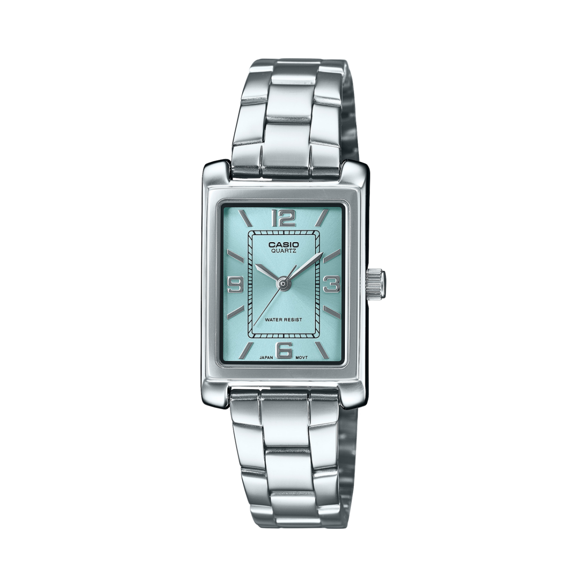 Casio LTP1234DD-2A Women's Light Blue Dial Stainless Steel Watch G-SHOCK 