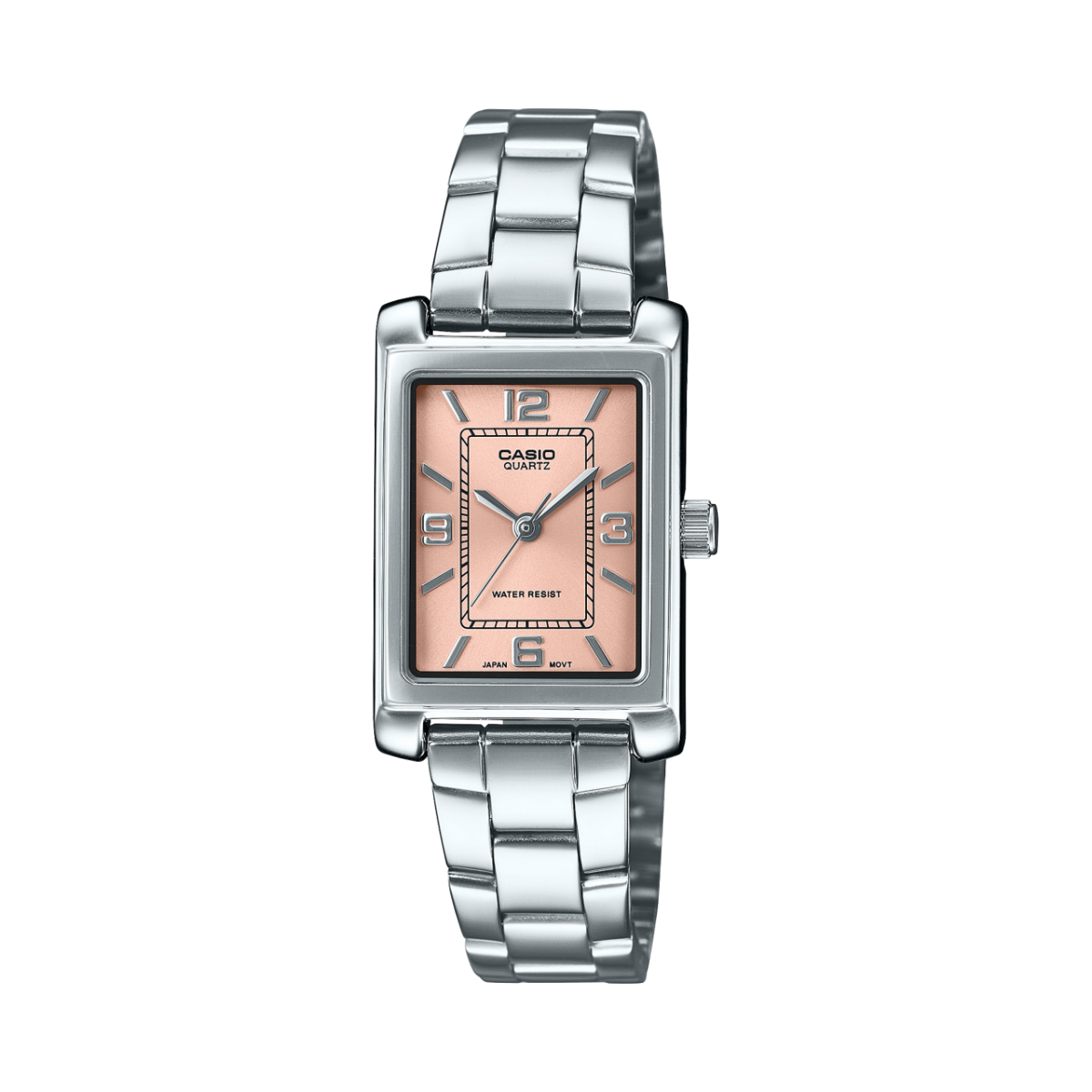 Casio LTP-1234DD-4A Women's Pink Dial Stainless Steel Analog Watch G-SHOCK Casio LTP-1234DD-4A Women's Pink Dial Stainless Steel Analog Watch G-SHOCK