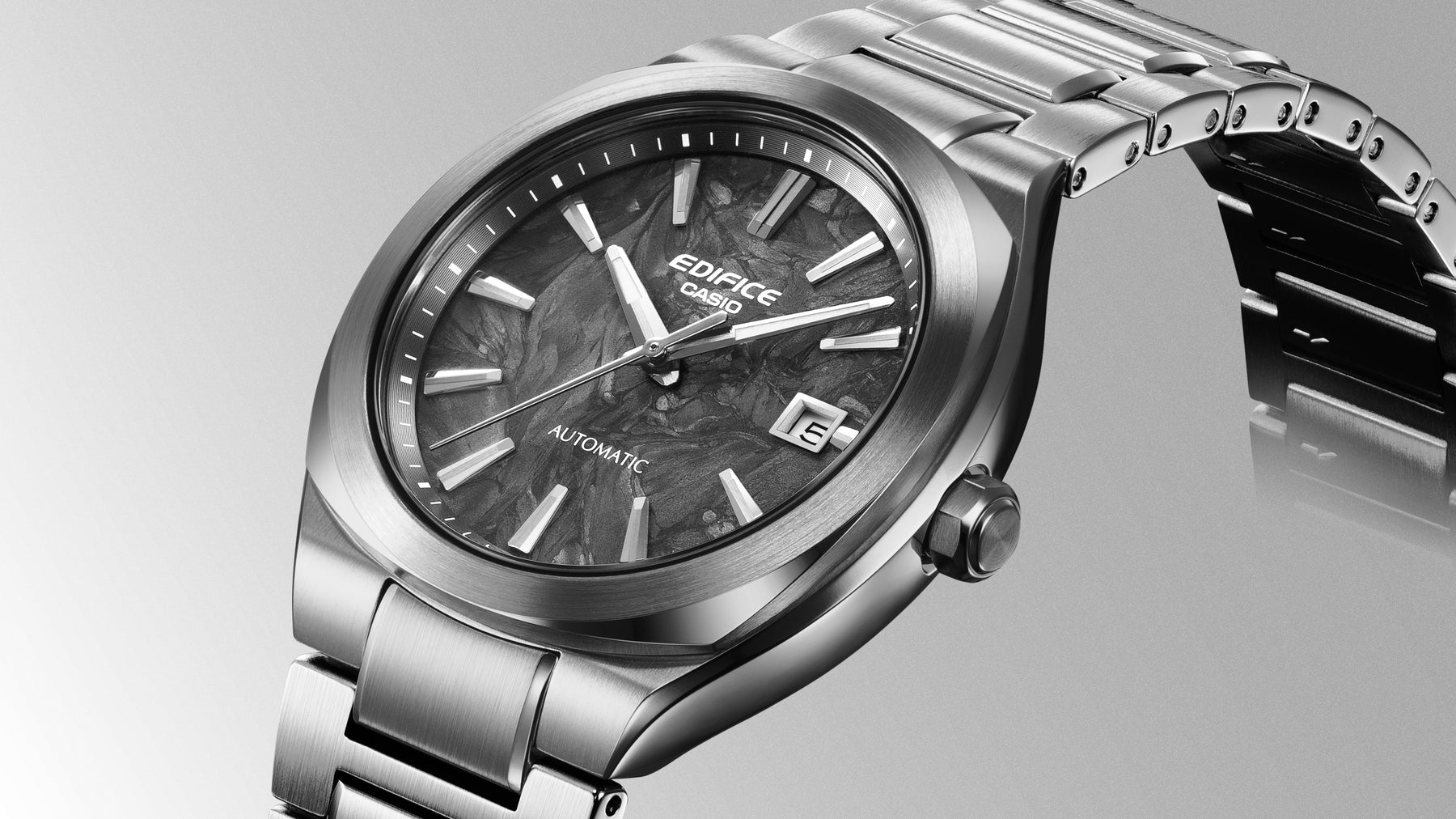 Casio Edifice EFK200CD-1A Automatic Men's Watch – Forged Carbon Dial G-SHOCK Casio Edifice EFK200CD-1A Automatic Men's Watch – Forged Carbon Dial G-SHOCK
